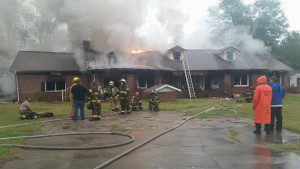 House fire on Bataw Road