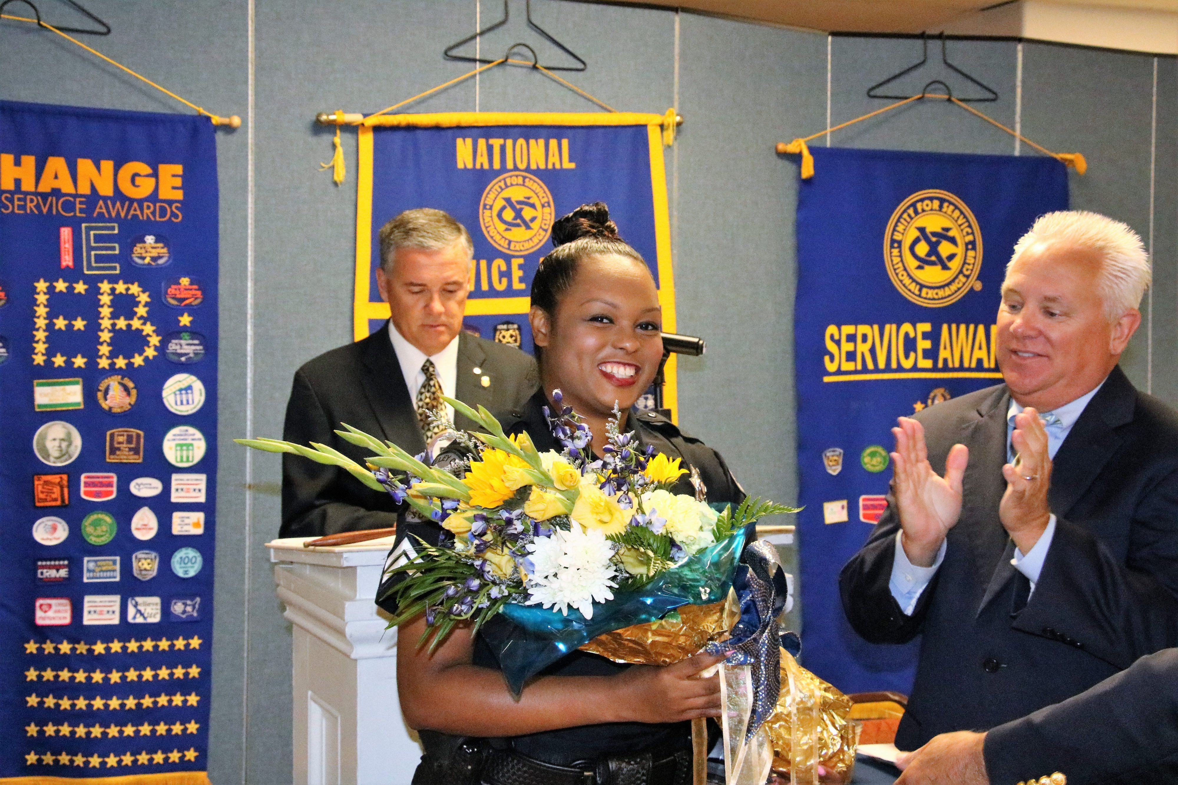 Exchange Club Honors Berkeley County Deputy With Service Award