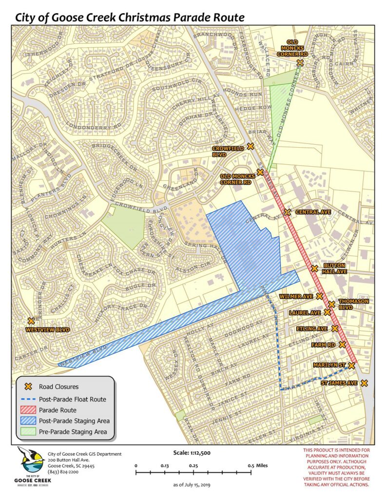 Goose Creek Christmas Parade Happening Saturday