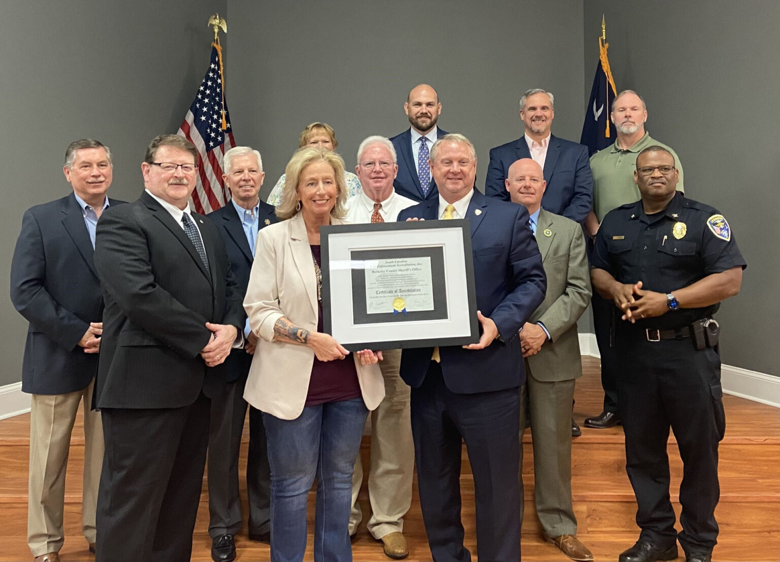 Berkeley County Sheriff’s Office Awarded SCLEA Re-Accreditation