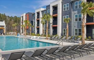 Downtown Nexton’s The Ames is Now Leasing, Nears Completion