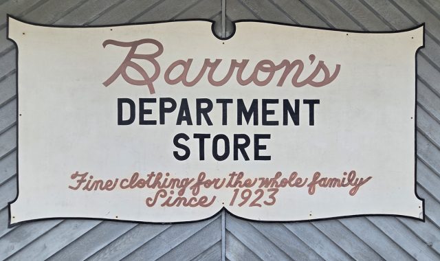 Barron's Department Store
